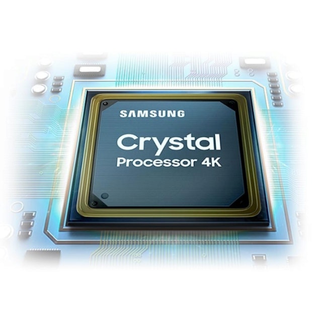 Crystal processor 4K Samsung